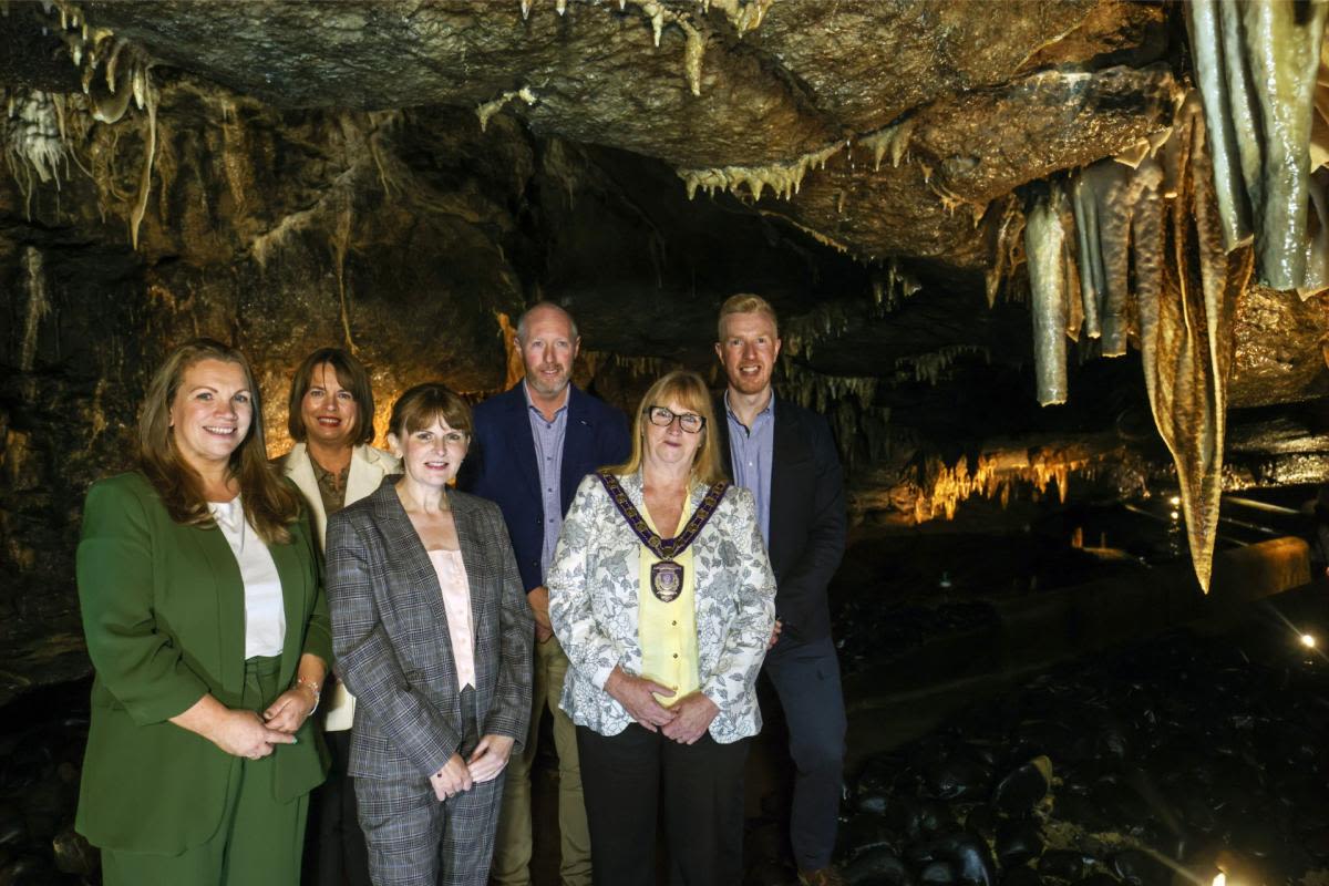 Archibald visits Fermanagh following tourism campaign evaluation