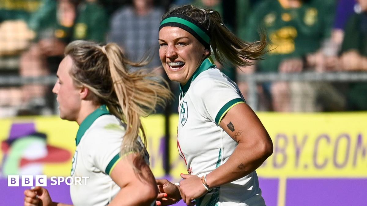 Six-try Ireland beat South Africa in Cape Town